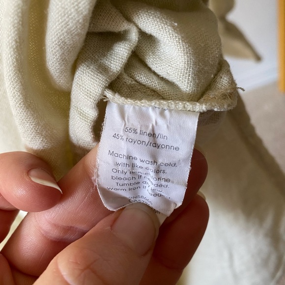 Chelsea28 oversized linen button up - Picture 4 of 4